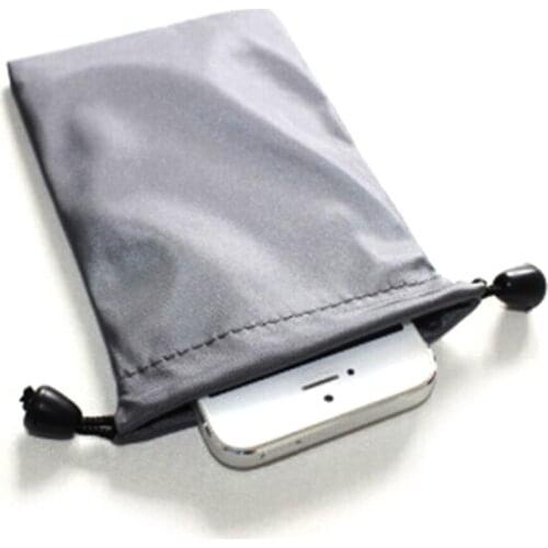 Drawstring Storage Bag Portable Waterproof For Phone Cable Power Bank8.5*13cm