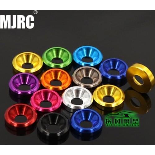 10pcs Aluminum washer M3 color aluminum alloy cap washers for RC model parts for countersunk screws Gasket