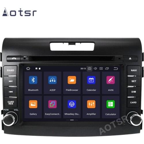 AOTSR 2 Din Car Radio Coche Android 10 For Honda CRV 2012 - 2016 Central Multimedia Player GPS Navigation 2Din DSP IPS Autoradio