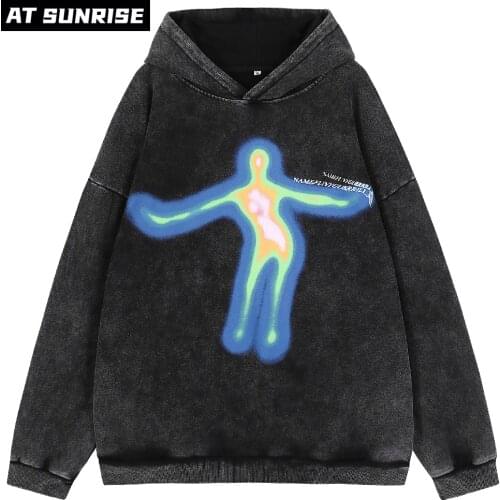 ATSUNRISE Men's Sweatshirts With Slogans