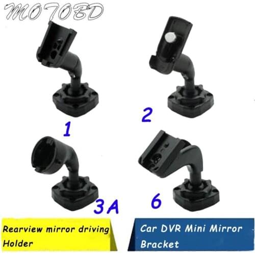 10 Style Car Driving Recorder DVR Holder Support Rearview Mirror Mounted Dash Cam Bracket Stand Car Interior Auto Accessories