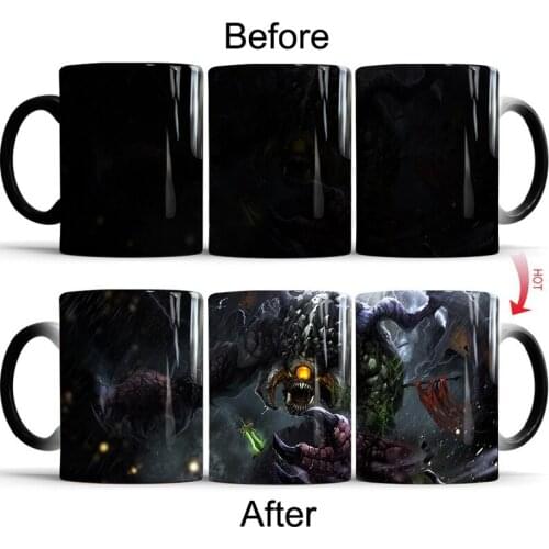 DOTA2 Magic Mugs Color Changing Mugs Creative Gifts PC Game