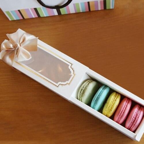 Hot New Window Macaron box,cake box,gift box 200PCS/LOT