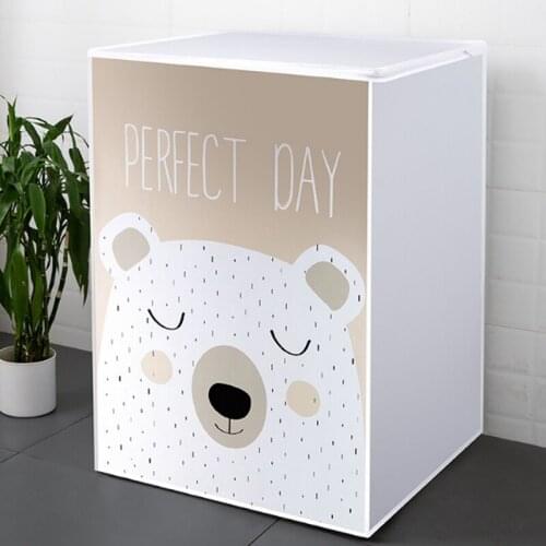 Hot Washing Machine Cover Waterproof Sunscreen Protector Washer Dryer Cover Waterproof Anti-Splash Dryer Dust Cover