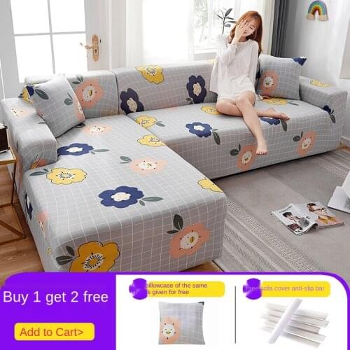 Lazy All-Inclusive Universal Cover Sofa Cover Elastic Universal Fabric Leather Nordic