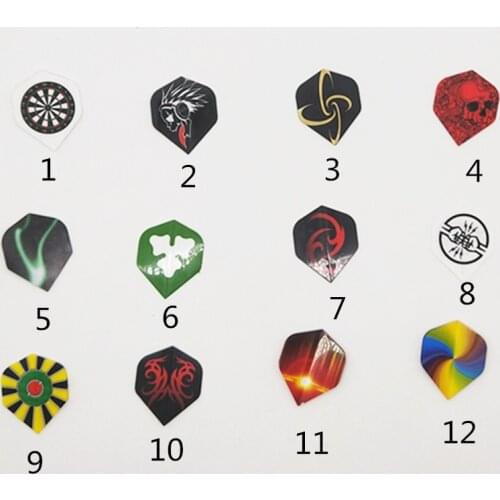 Hot 30pcs 2D cool standard darts flying darts flying outdoor wing tail entertainment toys dart shooting accessories 2020 new