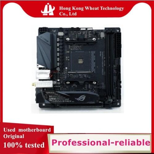 MINI-ITX ITX For ASUS ROG STRIX X470-I GAMING Motherboard Socket AM4 For AMD X470 Original Desktop Mainboard Used Mainboard
