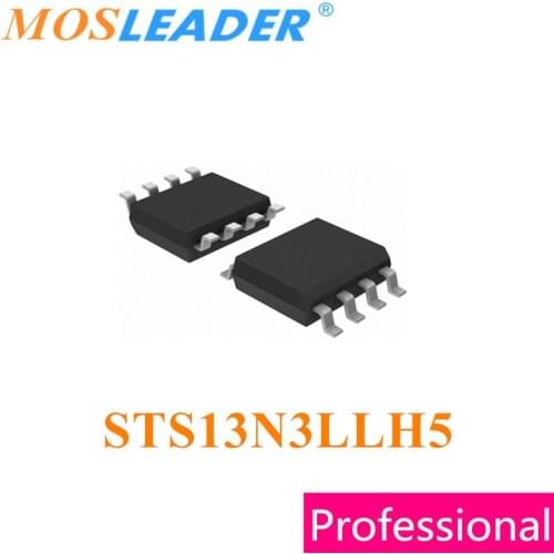 Mosleader STS13N3LLH5 SOP8 100pcs 1000pcs STS13N3LLH 13N3 N-Channel 30V 13A Made in China High quality