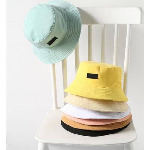 Unisex Cartoon Basin Hat Autumn Dual-use Cotton Outdoor Sunscreen Fisherman Cap Fisherman Hats Outdoor Shade Accessories 2021