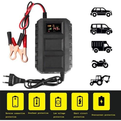 New Hot Selling Intelligent 12V 20A Automobile Batteries Lead Acid Smart Battery Charger For Car Motorcycle DXY88