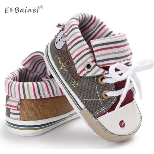 Baby Shoes Boys Girl High Top Shoe Infant Newborn Casual Canvas Prewalker Children Booties Kids Boots Bebe Sapatos Sport Sneaker