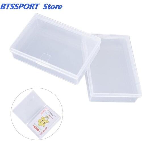 Transparent Plastic Boxes Playing Cards Container PP Storage Case Packing Poker Game Card Box For Pokers Set Board Games