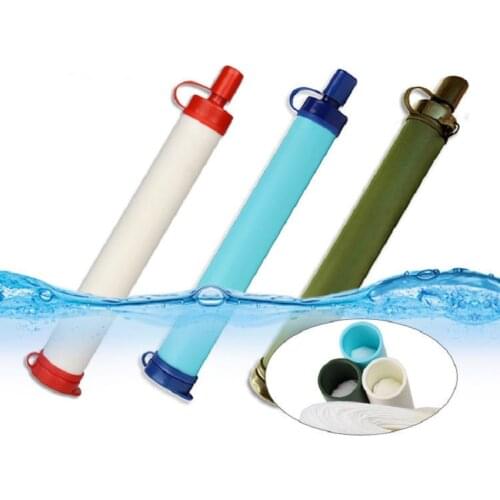Outdoor Portable Purifier Water Filter Camping Hiking Emergency Life Survival Water Purifier