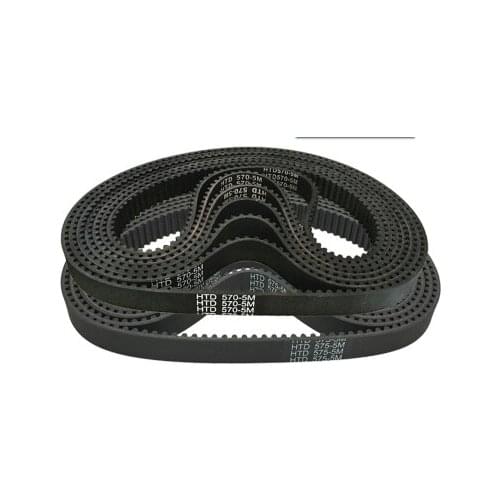 HTD500-5M HTD505-5M HTD510-5M HTD515-5M HTD560-5M HTD565-5M HTD570 HTD575-5M Rubber Timing Belt Black 1PC