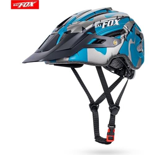 BATFOX Bicycle Helmet Camouflage Capacete Bicicleta MTB Road Cycling Helmet for Men and Women Ultralight Sport Safety Equipment