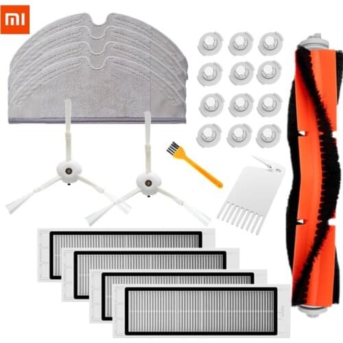 25PCS Xiaomi Mi Robot Vacuum Cleaner Parts Replacement for Mi Robot S50 S51 forRobo 2 Vacuum Cleaner Accessory Kit