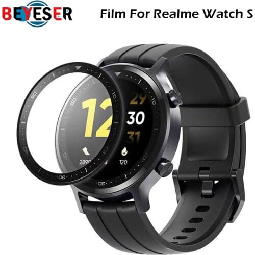 3D HD Tempered Full Screen Protective Film For Realme Watch S Smart Watch Scratch ProofScreen Film For Realme WatchS Accessories