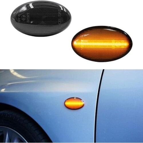 2Pcs Amber LED Side Marker Signal Lamp for Subaru Impreza Wrx STI Forester Liberty 84401SA001
