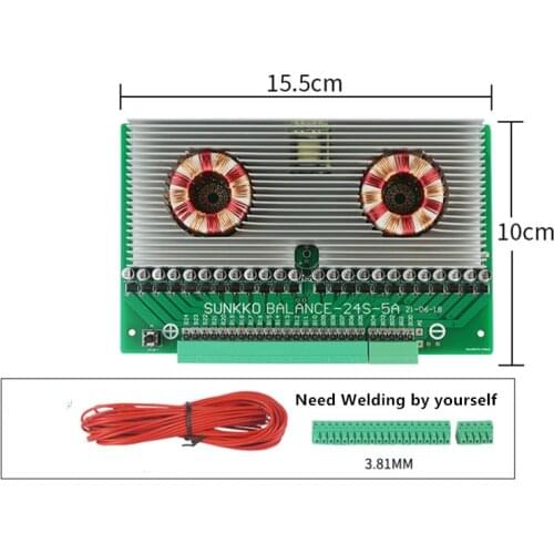 Heltec Wholesale 2-13S 2-24S 5A Active balancer/ Active Equalizer Lifepo4/Lipo Battery Energy Capacitor 8S 10S 12S 16S 20S