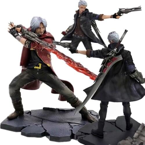 ARTFX J Devil May-Cry Figure NERO DANTE Statue Action Figure Doll Model Toy Gift Boy 28cm