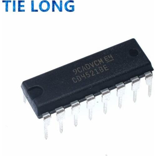10PCS CD4521BE DIP16 TC4521BP DIP-16 CD4521 DIP new and original IC