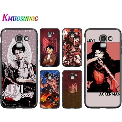 Anime Japanese attack on Titan For Samsung Galaxy J8 J7 J6 J5 J4 J3 J530 j730 Duo Core EU Prime Star 2018 2017 2016 Phone Case