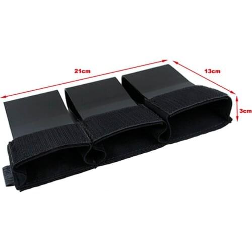 Black Tactical TMC New Micro 5.56 Triple Mag Insert Pouch For D3CRM Chest Rig