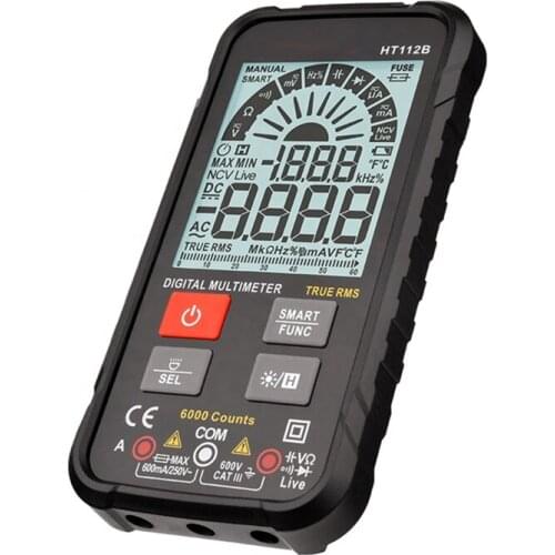 Degital Smart Multimeter Auto Range New Generation 600V Intelligent Phone Digital Multimeter Ohm Capacitance Hz AC DC NCV Tester