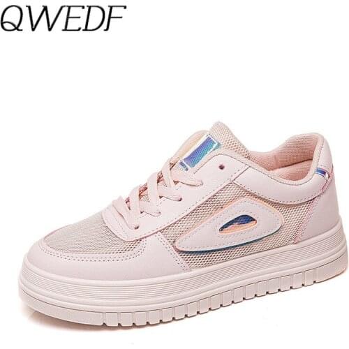 Spring Autumn Casual Shoes Tenis Feminino Lace-up White Shoes Woman Solid Color Female Shoes Casual Women Shoes Sneakers G1-14
