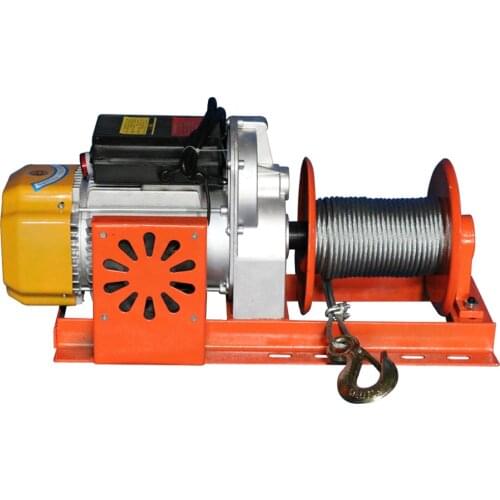Building Renovation Winch Crane Trailer Winch Hoist 500KG 30M/60M Electric Winch 220V/380V 3KW