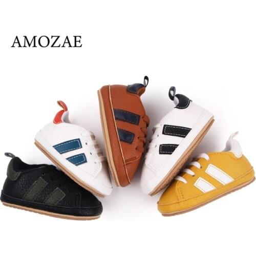 2021 Brand New Tennis PatchWork Baby Shoes Boys Girls Hard Sole Shoes Spring Bebes Sneakers Toddler Newborn Shoes First Walker