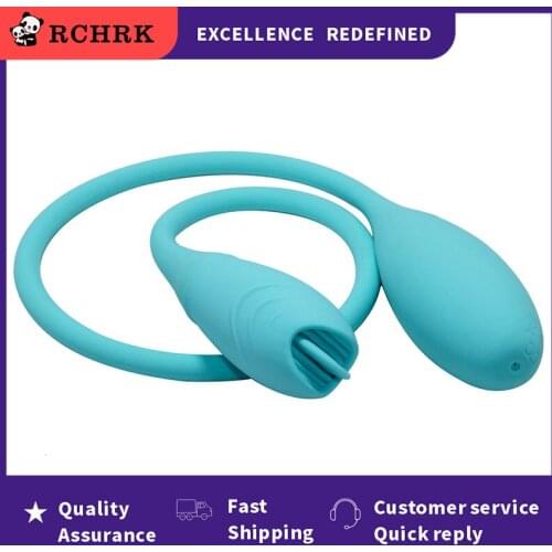 Rechargeable Masturbator Double Dildo Anal Vibrator Sex Toys Men Women Clitoris Stimulator Tongue Butt Plug Vibrating Eggs Adult