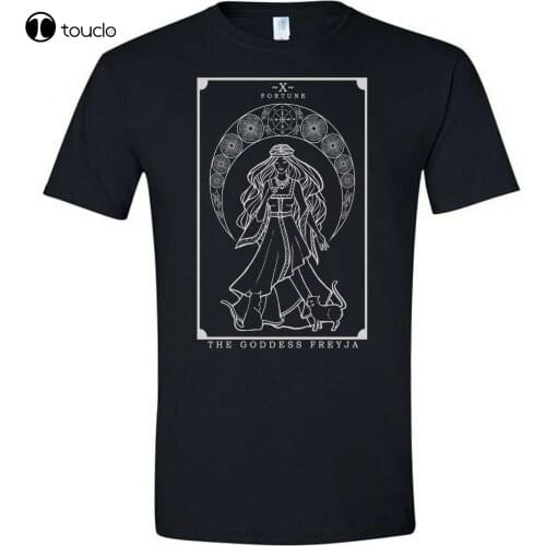 Freya Tarot Card Shirt Norse Pagan Witch Goddess Freyja Witchcraft Wiccan Gift