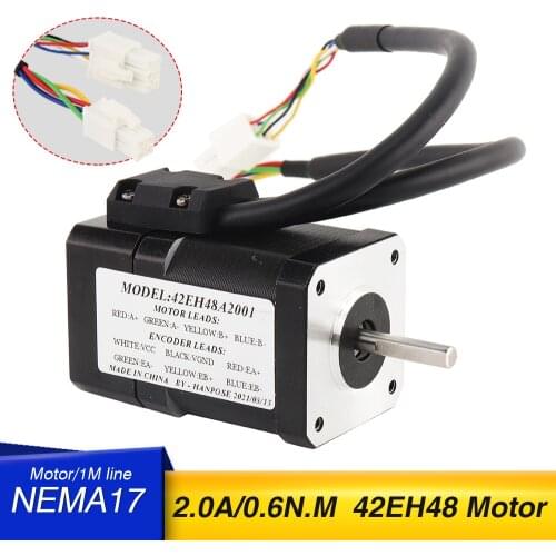 Nema 17 stepper motor 2A 0.6N.M 42EH48A2001 servo motor CL42 Closed Loop motor Driver for 3d printer CNC Controller