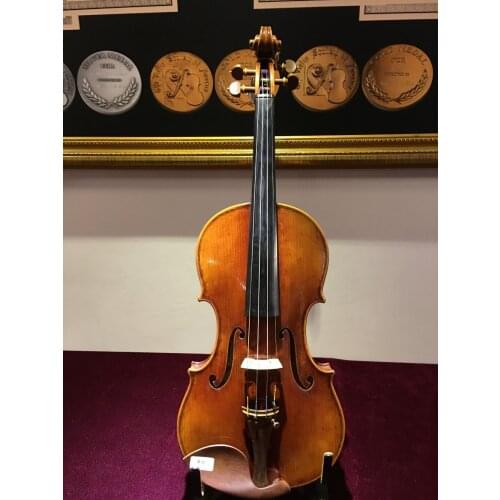 Ming-Jiang Zhus student-Shao Chens No.3 violin 4/4 handmade free shipping
