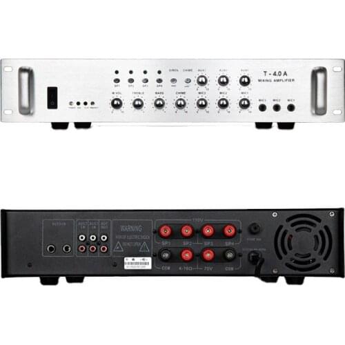 Oupushi 70v / 100v amplifier 400 watt digital pa power oem