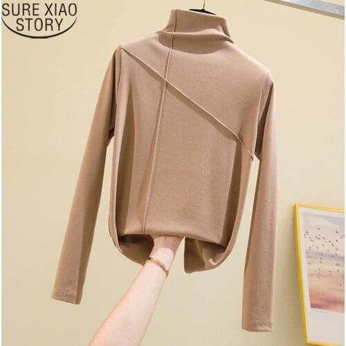 2021 Fashion Winter Clothes Women Turtleneck Sweaters Long Sleeve Pullover Harajuku Tops Korean Vintage Sweater Blusas 12217