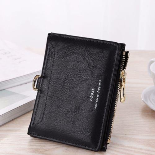 Womens Short Small Money Purse Wallet Lady Faux Leather Folding Coin Card Holder