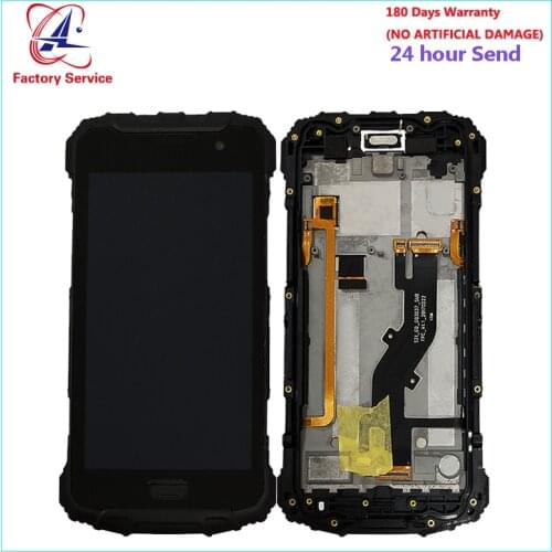 For Ulefone Armor 2 LCD Screen Display+Touch Screen Digitizer Sensor Assembly Replacement With Frame For Ulefone Armor 2