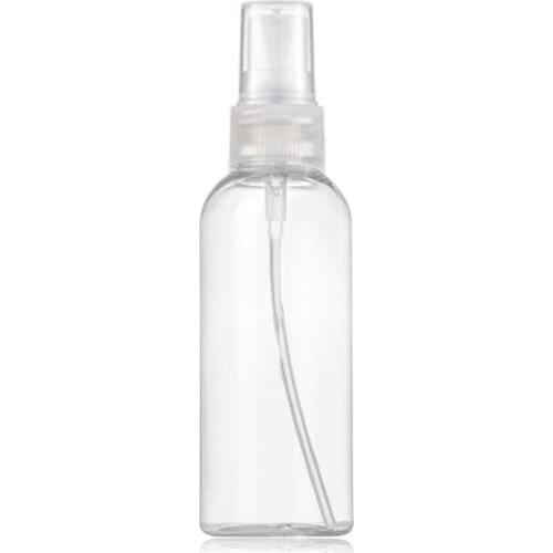 100ml Spray Bottle Transparent Sub-bottling Disinfectant Accessories Bottle Sub-bottling Container Cosmetic Cosmetic U7I0