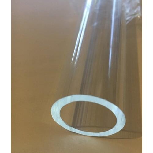 18pcs OD20x3x1000mm Extruded Acrylic Tube Clear Plastic Water Aquarium PMMA LED Pipe Perspex Furniture Towel Rail Shower Curtain