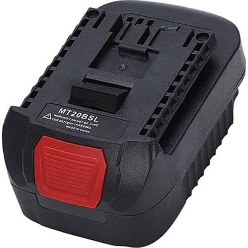 2Pcs MT20BSL Battery Converter Adapter for Makita 18V Li-Ion Battery Used Convert for Boschs 18V Electric Tool Battery