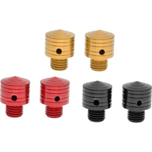 2pcs M10 Mirror Hole Plugs Screws for Yamaha NMAX 125 150 155 2015-2018 Motorbikes, Aluminum CNC