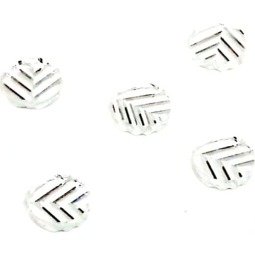 5pcs 8mm Plastic Cross Lens for Red Green Blue IR Laser Diode Module