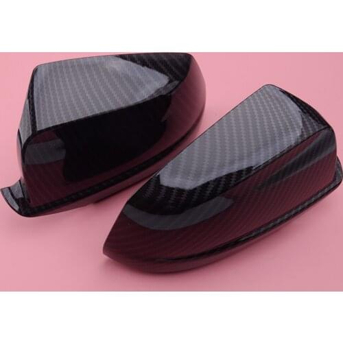 51167216370 1 Pair 51167216369 Door Rearview Mirror Cover Fit for BMW F10 F11 5-Series Sedan 520i 523i 525i 528i 530i 535i