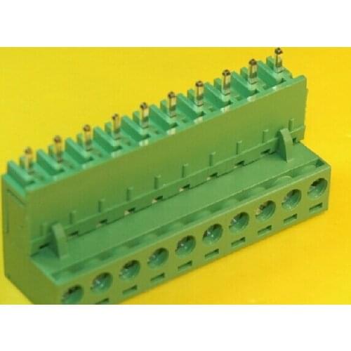 FREE SHIPPING 100PCS 2EDG-5.08-10P + 2EDGV-5.08-10P 2EDG 2EDGV 10Pin 5.08mm Straight Pin Plug-in Screw Terminal Block ROHS