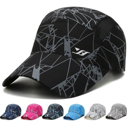 Quick-drying hat mens summer sunshade sunscreen outdoor riding sports cap baseball cap women