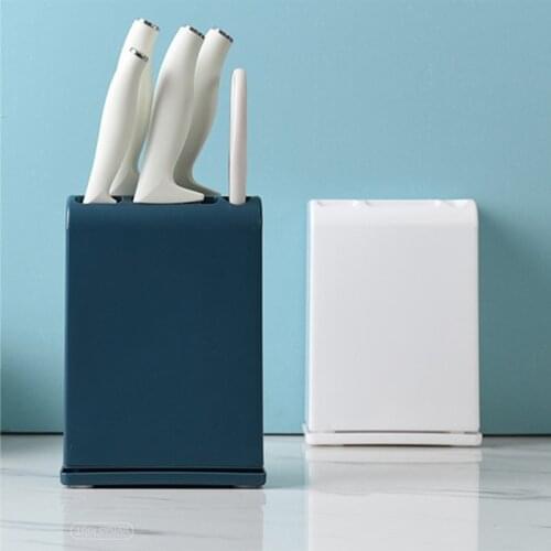 Kitchen Knife Holder Ground Type Kitchen Knife Storage Rack Knife Holder Rack Home Multifunctional Storage Supplies