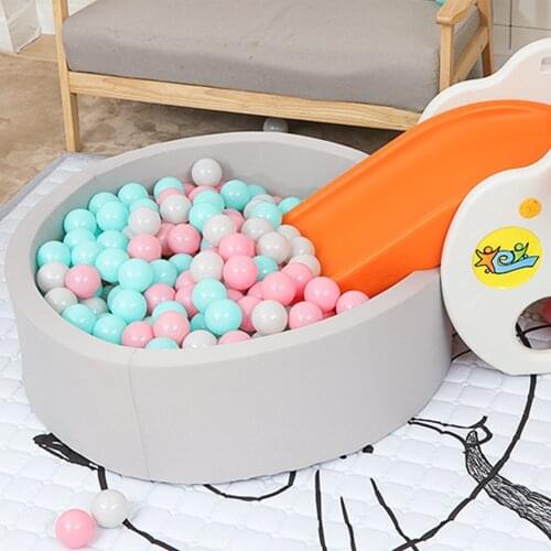 Baby Dry Ball Pool Infant Ocean Ball Playpen Toys For Children Soft Sponge Kiddie Balls Pit Round Playgournd Ball Pools Kid Gift