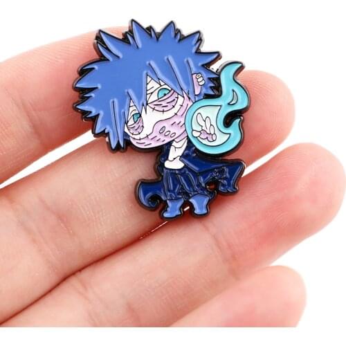 DZ2156 Japanese Anime dabi Enamel Pin Brooches Bag Lapel Pin Cartoon Holiday Badge Backpack Decoration Jewelry Gift Accessories
